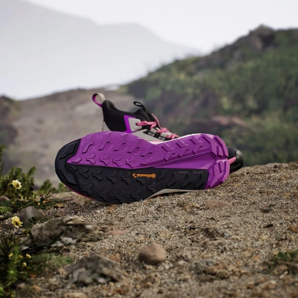 Adidas Terrex Free Hiker 2 Gtx Beige / Pink Fusion / Black Hiking Shoes - Picture 5 of 6